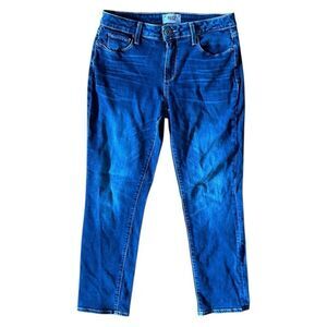 Paige Brigitte Dark Wash Ankle Jeans Size 27